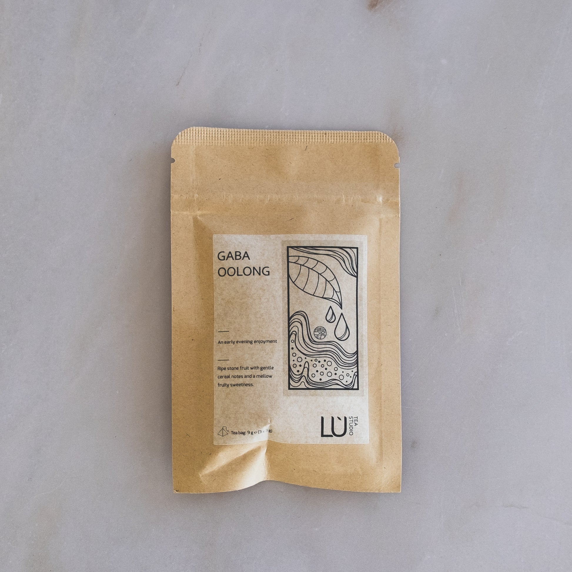 Tea Studio Lu GABA Oolong Taiwanese tea small 3g tea bag packaging